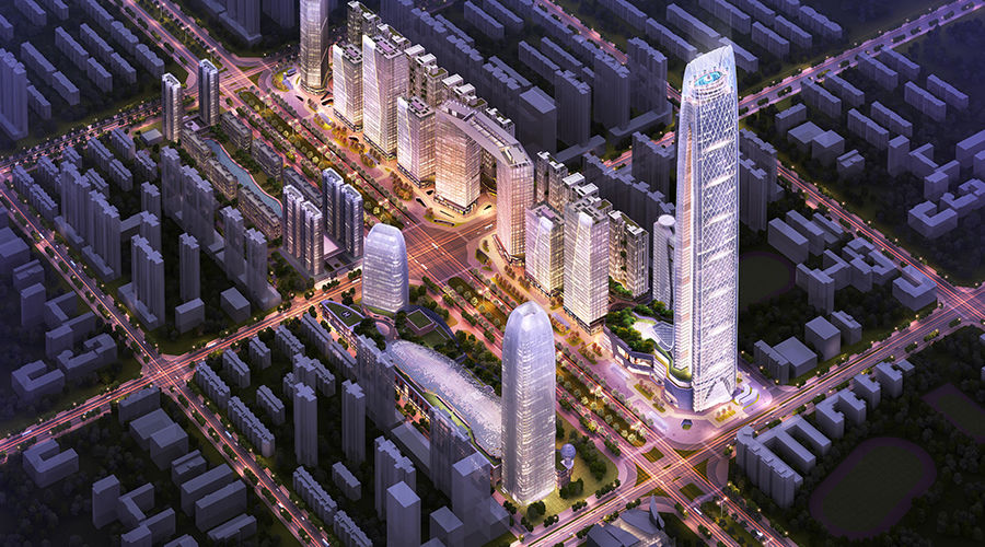 天山●世界之门国际金融中心发布会 -