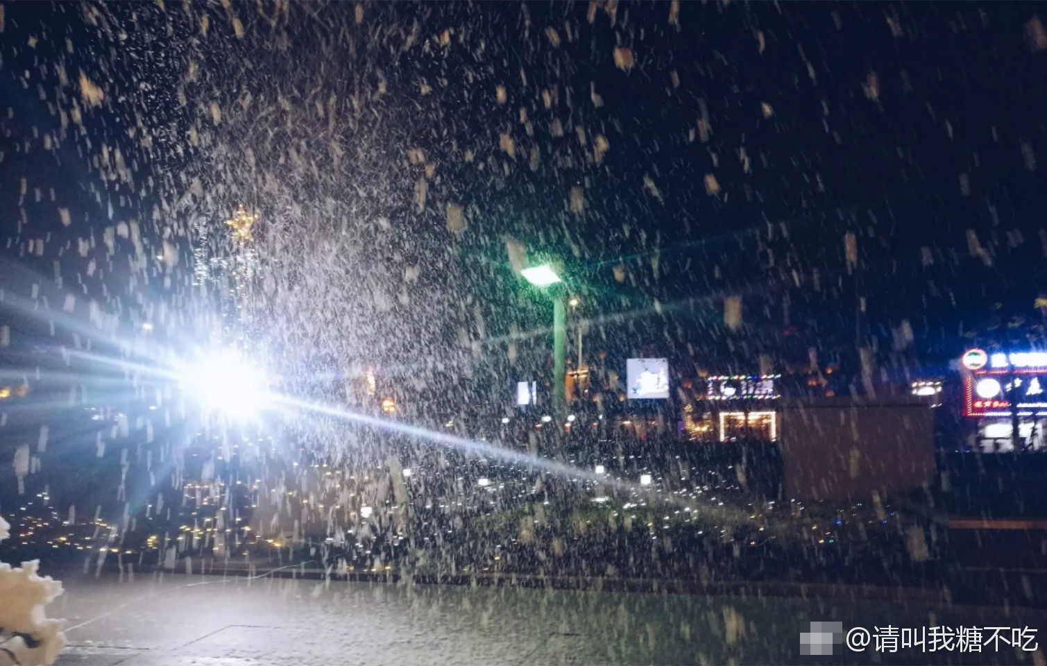 上海下雪了