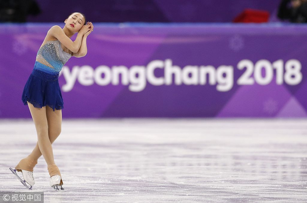 2018平昌冬奥会花样滑冰女子个人短节目:中国