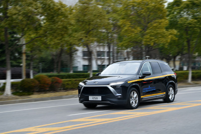 蔚来获智能网联汽车道路测试号牌 正式开展自动驾驶测试