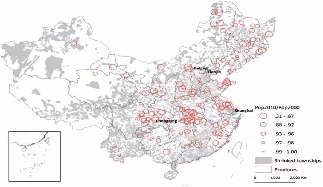 城市面积人口_哪些城市正在进入 收缩 阶段,三四线房子还能买吗