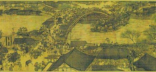 清明上河図 虹橋作 清明上河图全景解析（四）_虹桥