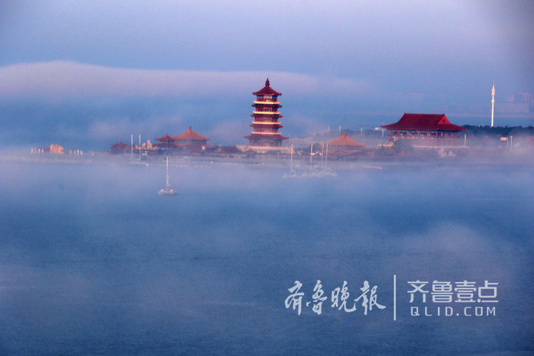 早晚都有平流雾 "仙境"蓬莱实至名归