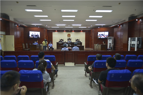 蚌埠市中级人民法院召开重大典型刑事案件审判
