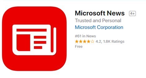 微软MSN新闻应用改名“微软新闻” 全球八百编辑支撑