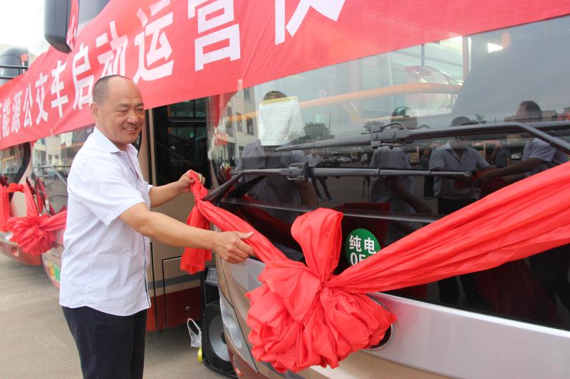 淄博市博山区实现新能源公交车全覆盖