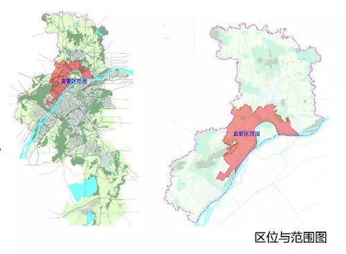 南京江北新区直管区范围和建设计划确定