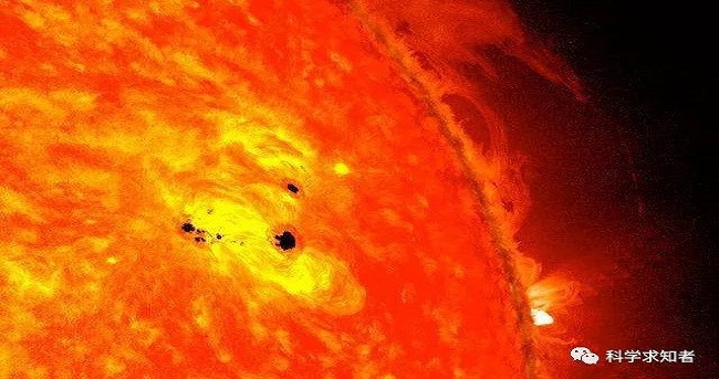 
太阳被捅了个“窟窿”, 后果有多严重?
