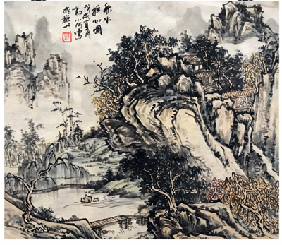 青绿江南成妙境 一派新悦大家功 --记著名画家