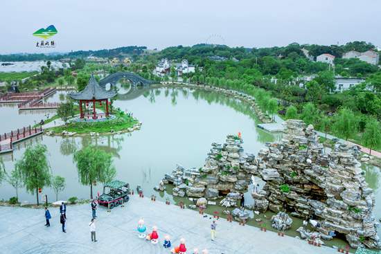 相约王河启幕水镇 黄陂新景区木兰水镇开园