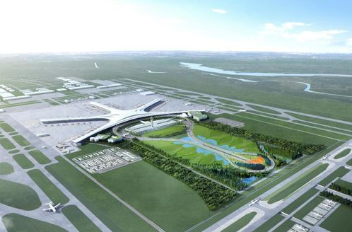 胶东国际机场新动态 东西跑道稳步升级正式贯通