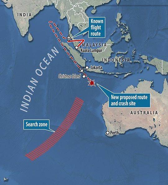 马航MH370客机为何找不到？丹麦教授：找错地方了