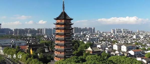 这座历经千年风雨战火仍然屹立的北寺塔      已是苏州人心中