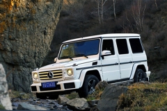 奔驰G500 4.0T性能测试 无法撼动的大G