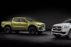 奔驰发布X级皮卡官图 日内瓦车展首发亮相