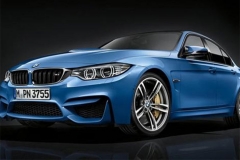 宝马新款M3亮相 竞争奔驰AMG C63