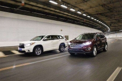 7座中型SUV怎么选 KX7/汉兰达/锐界对比