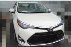 广汽丰田新款雷凌实车谍照 配全触控屏