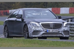 新款奔驰AMG S63最新谍照 纽约车展亮相