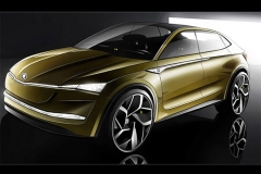 斯柯达VISION E开局 2025年电动车达5款