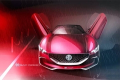 MG E-motion概念车官图 定位双门GT跑车
