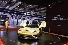 上海车展6680万超跑，已有土豪在街上试驾了