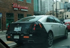 新款凯迪拉克XTS谍照曝光 有望年底发布