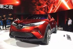 丰田C-HR明年进入国内市场 外观有细微改动