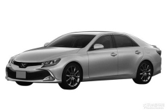 新丰田锐志国内专利申报图 沿海外版设计