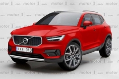 沃尔沃XC40效果图 或亮相法兰克福车展