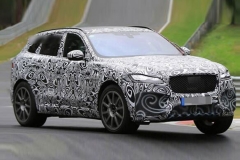 捷豹高性能版F-Pace谍照 搭5.0升引擎