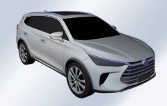 或为新一代唐 曝比亚迪全新SUV专利图