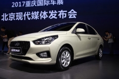 北京现代全新瑞纳或9月上市 搭1.4L引擎