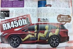 雷克萨斯RX将推7座版 有望明年初发布