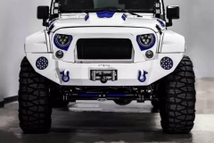 白色JEEP牧马人爆改！惊艳！