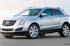 凯迪拉克XT4假想图 剑指宝马X1/奥迪Q3
