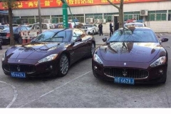 两辆玛莎拉蒂又撞脸，走私车正规车分不清