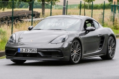 保时捷全新718 Cayman GTS无伪谍照曝光