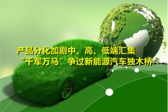 “千军万马”争过新能源汽车独木桥