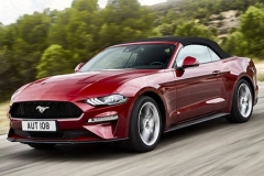 福特新款Mustang敞篷版官图 造型更优雅