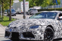 全新丰田Supra测试谍照 搭载2.0T发动机