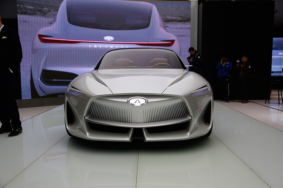 英菲尼迪两款概念车中国首次亮相 预示未来设计方向
