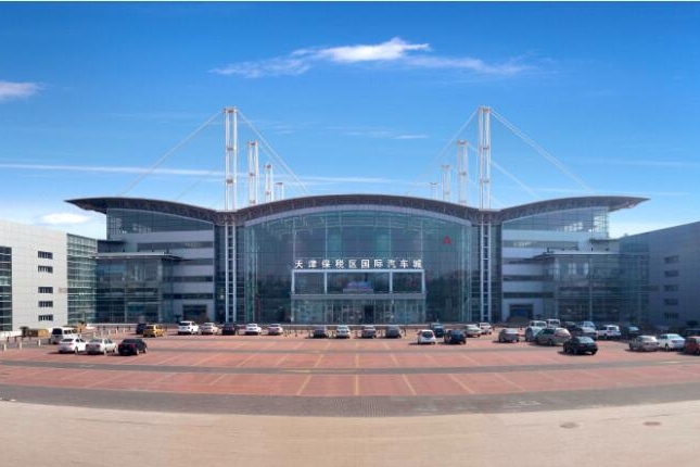 天津港平行进口车