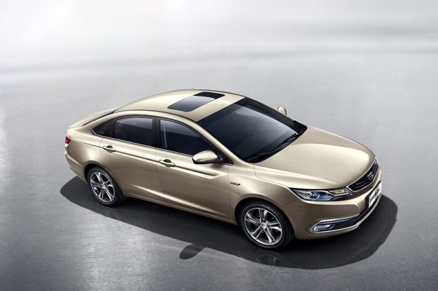 吉利帝豪GL亮相车展