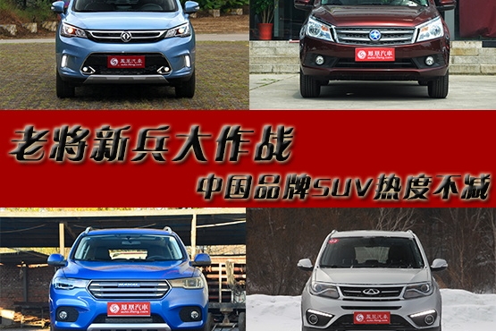 中国品牌SUV热度不减