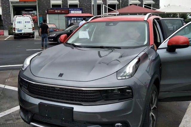 偶遇野生领克01, 虽然不让拍照但还是没能逃过