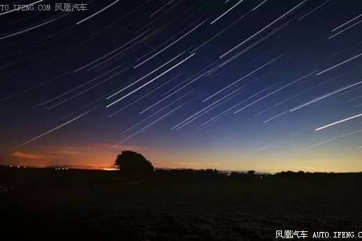 英仙座流星雨如约而