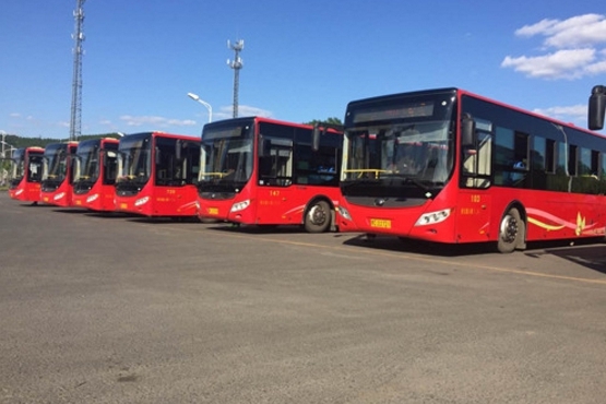 宇通客车助力牡丹江