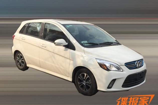 北汽新能源EV300谍照曝光 续航或达300km
