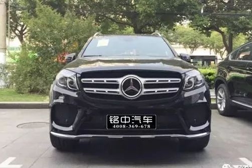 又到一台 2018款欧规奔驰GLS400黑外黄鹤内